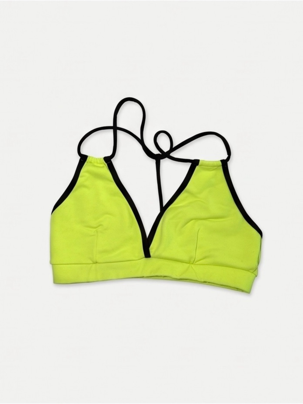 Neon Lime workout Top